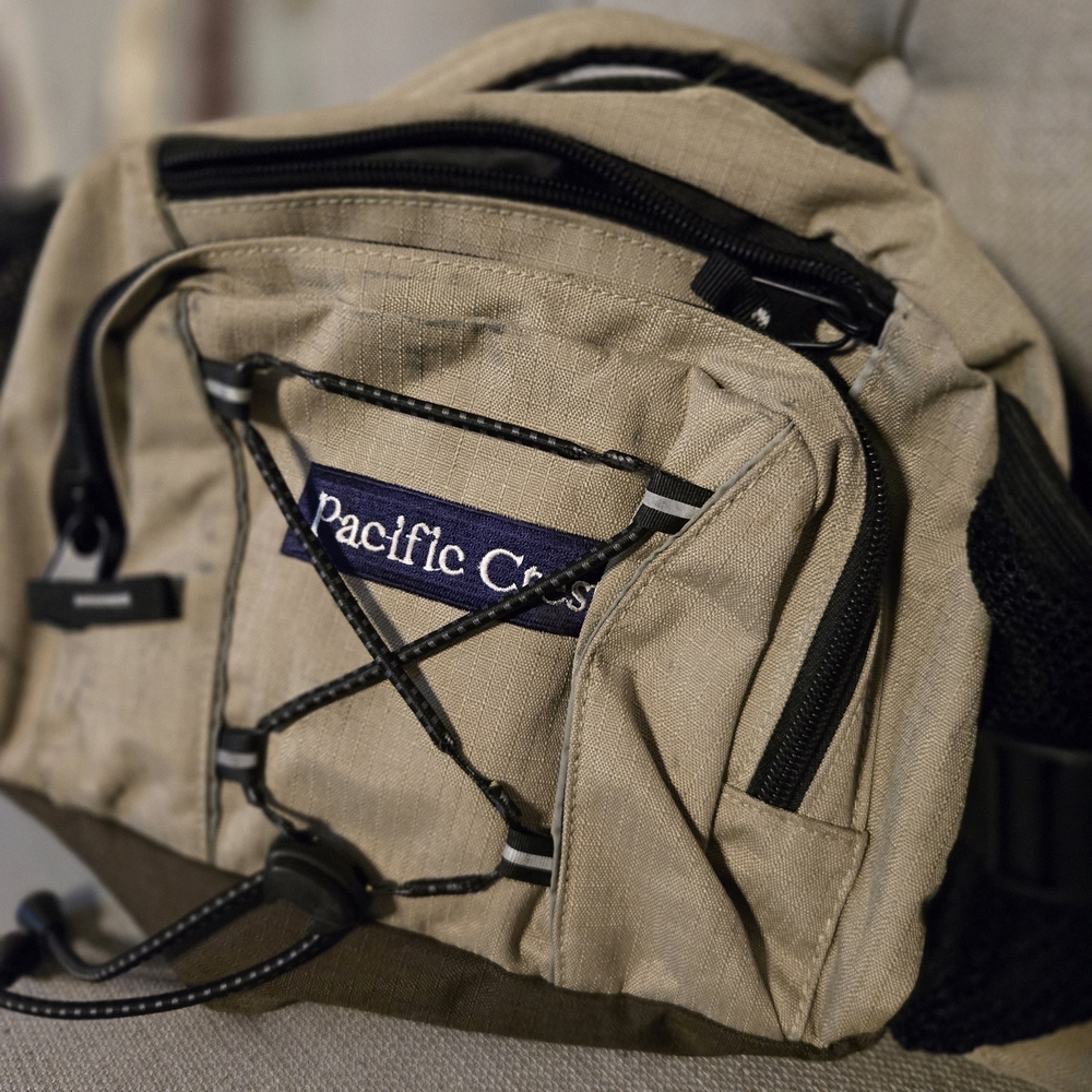 Khaki Waist Pack - Men’s Casual Fanny Pack - Picture 2 of 5
